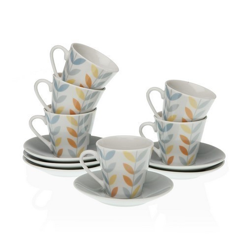 SET 6 TAZAS CAFE VERSA ERIN C/PLATOS